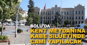 KENT MEYDANINA CAMİ İÇİN ÇALIŞMA BAŞLATILDI