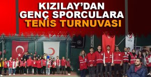 KIZILAY'DAN GENÇ SPORCULARA TENİS TURNUVASI