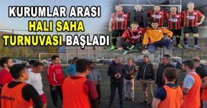 KURUMLAR ARASI HALI SAHA TURNUVASI BAŞLADI