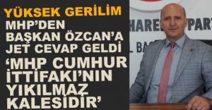 MHP'DEN TANJU ÖZCAN'A TEPKİ