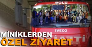 MİNİKLERDEN ÖZEL ZİYARET