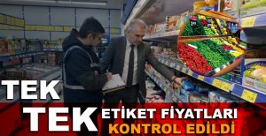 MÜDÜRLÜK DENETİM İÇİN SAHADA!