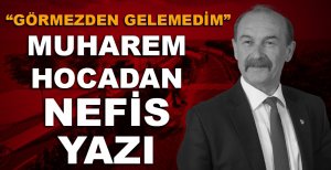 MUHARREM HOCADAN NEFİS YAZI