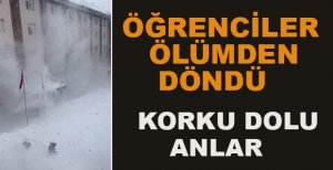 ÖĞRENCİLER ÖLÜMDEN DÖNDÜ
