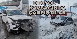 OTOYOL KAVŞAĞINDA FECİ KAZA