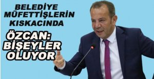 ÖZCAN: BİŞEYLER OLUYOR