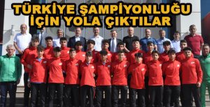 ÖZEL İDARE KÖROĞLUSPOR TÜRKİYE ŞAMPİYONLUĞU İÇİN YOLA ÇIKTI