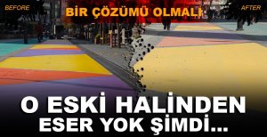 RENKLİ CADDE İLK HAFTADAN SOLDU...