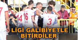 SEZONU GALİBİYETLE KAPATTILAR