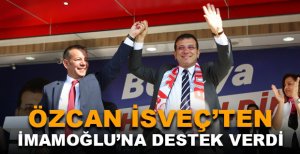 TANJU ÖZCAN İSVEÇ'TEN EKREM İMAMOĞLU’NA DESTEK VERDİ