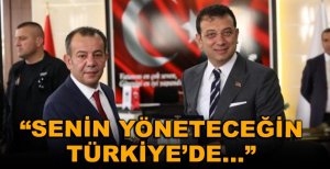 TANJU ÖZCAN'DAN İMAMOĞLU'NA DESTEK