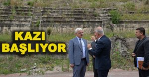 TARİHİ STADİON’DA KAZI BAŞLIYOR
