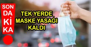 TOPLU TAŞIMADA MASKE ZORUNLULUĞU KALKTI