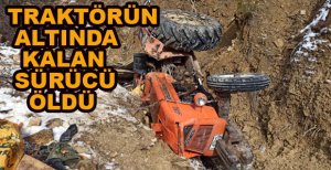 TRAKTÖRÜN ALTINDA CAN VERDİ