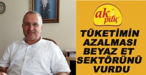 TÜKETİMİN AZALMASI BEYAZ ET SEKTÖRÜNÜ OLUMSUZ ETKİLEDİ