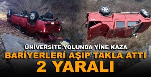 ÜNİVERSİTE YOLUNDA YİNE KAZA…