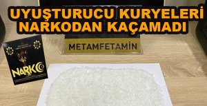 UYUŞTURUCU KURYELERİ NARKODAN KAÇAMADI