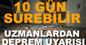 DÜZCE DEPREMİ SONRASINDA UZMANLAR UYARIYOR