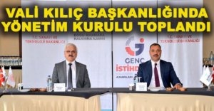VALİ KILIÇ BAŞKANLIĞINDA MARKA YÖNETİM KURULU TOPLANTISI YAPILDI