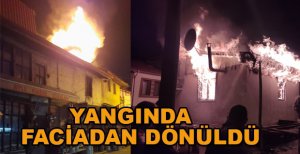 YANGINDA FACİADAN DÖNÜLDÜ