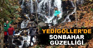 YEDİGÖLLER'DE SONBAHAR GÜZELLİĞİ
