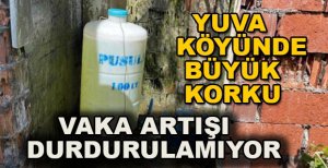 YUVA KÖYÜNDE BÜYÜK KORKU