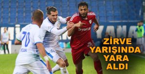 ZİRVE YARIŞINDA YARA ALDI