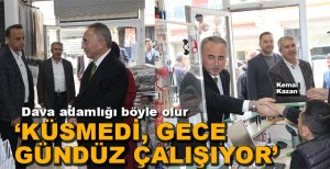 ADAY OLAMADI ANCAK GECE GÜNDÜZ ÇALIŞIYOR