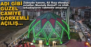 ADI GİBİ GÜZEL CAMİYE GÖRKEMLİ AÇILIŞ...