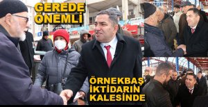 AHMET ÖRNEKBAŞ DURMAK BİLMİYOR