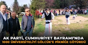 AK PARTİ'DEN 100.YILA ÖZEL PİKNİK ETKİNLİĞİ...