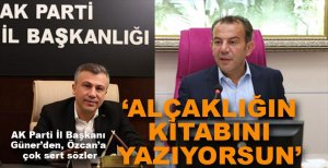 "ALÇAKLIĞIN KİTABINI YAZIYORSUN"