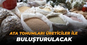 ATA TOHUMU ÜRETİCİLER İLE BULUŞTURULACAK