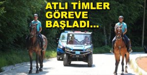 ATLI JANDARMALAR GÖREVE BAŞLADI...