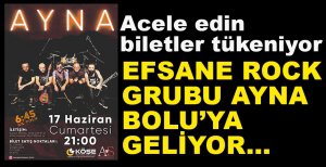 AYNA HAYRANLARIYLA BULUŞACAK...