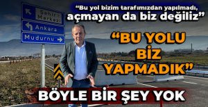 BAŞKAN ÖZCAN, GÜNEY ÇEVRE YOLU'NU BELEDİYENİN YAPMADIĞINI SÖYLEDİ "YANLIŞ BİR BİLGİ VAR"