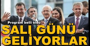 BAY KEMAL'iN PROGRAMI BELLİ OLDU