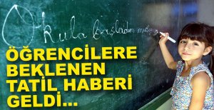 BAYRAM VE OKUL TATİLİ BİRLEŞTİ...