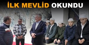 BOLU BELEDİYESİ’NİN YAPTIRDIĞI CAMİDE İLK MEVLİD OKUNDU