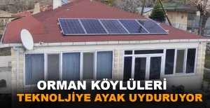 BOLU 'DA ORMAN KÖYLÜLERİ TEKNOLOJİYE AYAK UYDURUYOR