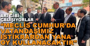 "BOLU HALKI İSTİKRARDAN YANA OY KULANCAK VE ERDOĞAN DİYECEK, ŞÜPHEMİZ YOK"