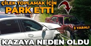 BOLU-SEBEN YOLUNDA KAZA: 2 YARALI