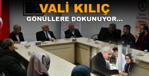 BOLU VALİSİ KILIÇ GÖNÜLLERDE TAHT KURDU