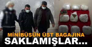 BOLU'DA 12 KİLO ESRARLA YAKALANDILAR