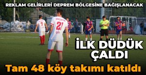 BOLU’DA 48 KÖY TAKIMININ KATILDIĞI TURNUVA BAŞLADI