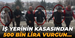 BOLU'DA 500 BİN LİRALIK VURGUN...