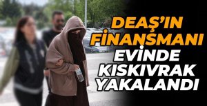 BOLU'DA DEAŞ'A PARA AKIŞINI SAĞLAYAN KADIN EVİNDE KISKIVRAK YAKALANDI