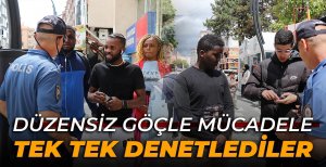 BOLU'DA DÜZENSİZ GÖÇ UYGULAMASI...