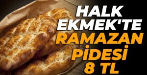 BOLU'DA HALK EKMEK'TE RAMAZAN PİDESİ 8 TL