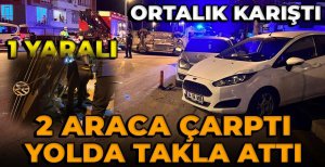 BOLU'DA HAREKETLİ GECE... 1 YARALI